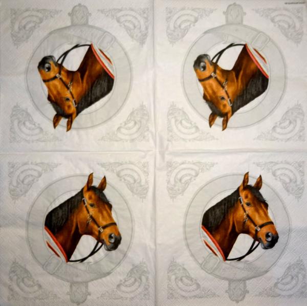051 Horses - 3-ply - Ambiente